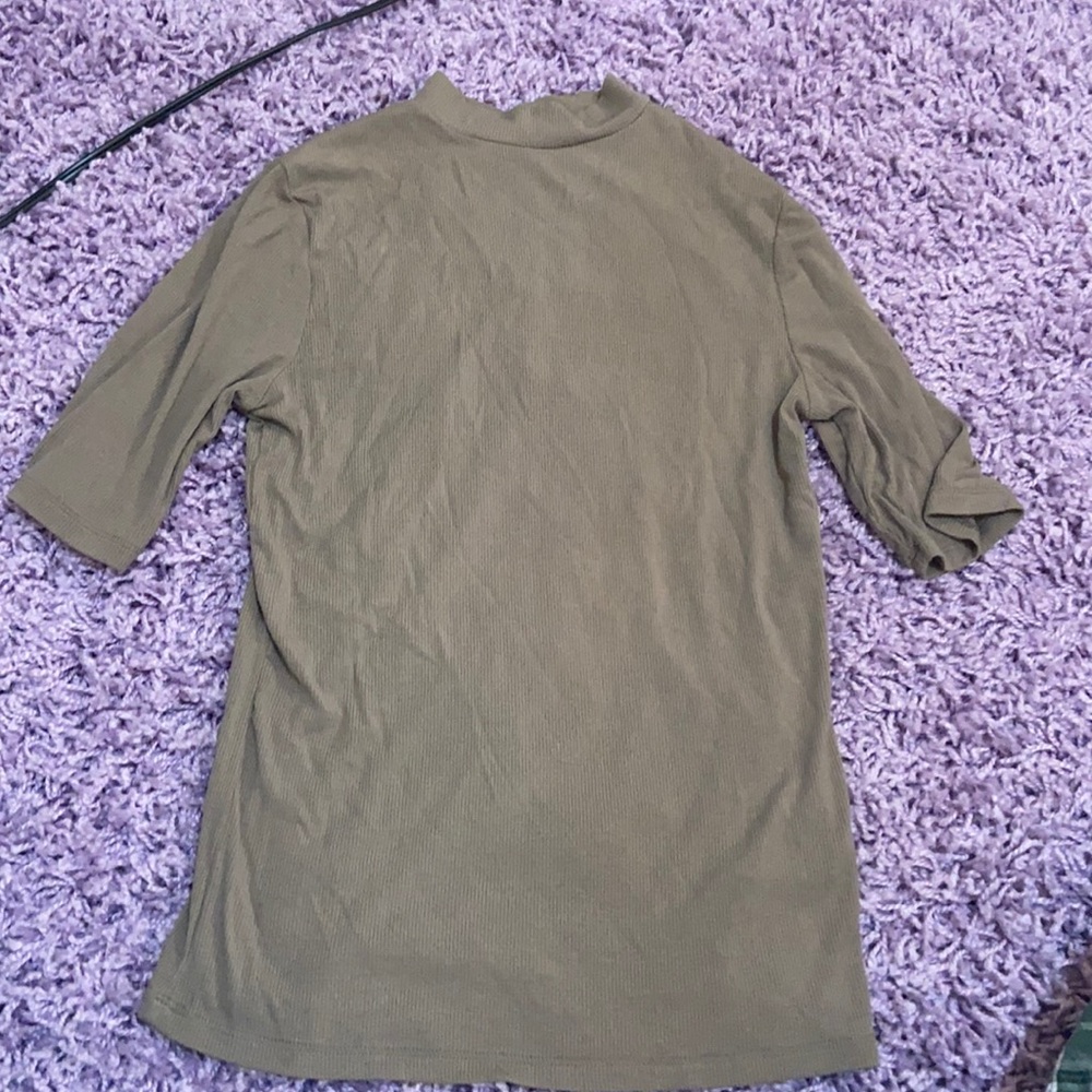 A new day mock neck blouse NWOT